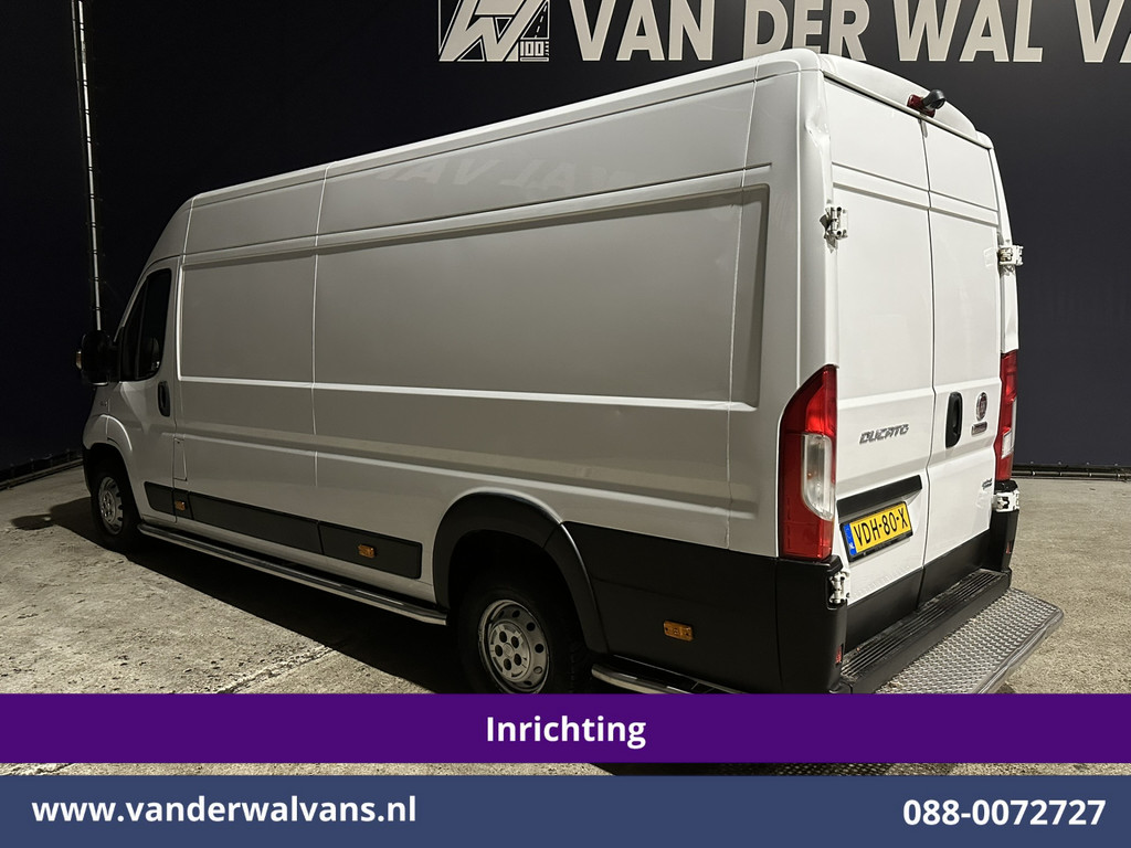 Fiat Ducato 3.0 NP 136pk L4H2 Post NL inrichting Euro6 Airco | Camera | Sidebars | 270 graden achterdeuren, schappen, doorloopdeur 8