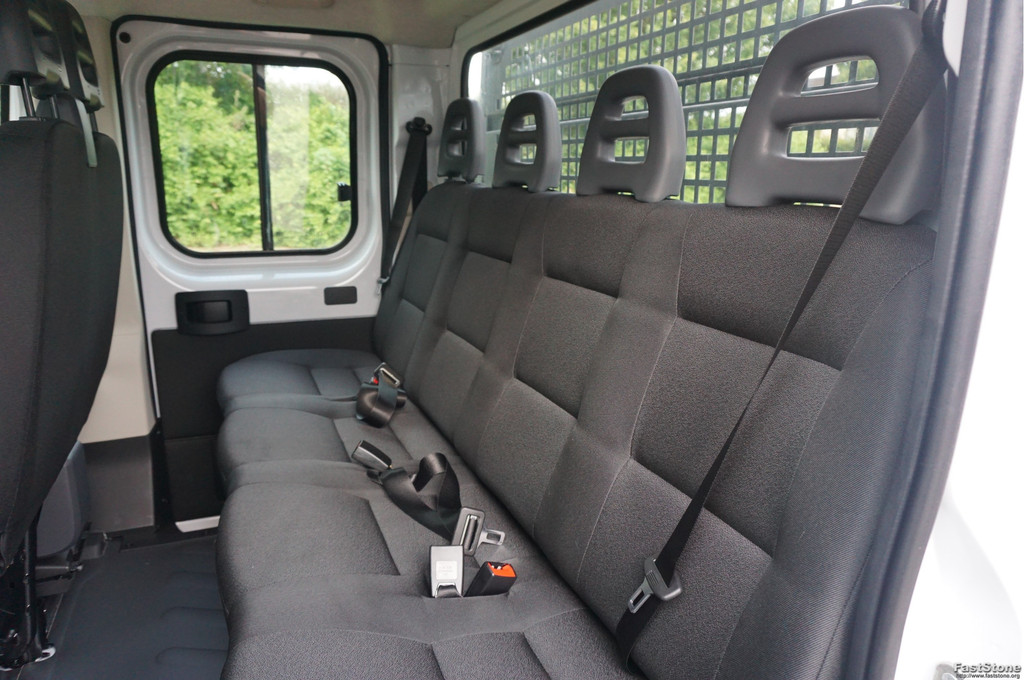 Fiat Ducato 35 DOKA 140PK L3 Open Laadbak BPM VRIJ Apple CP/Android A, Cruise, Climate Trekhaak!! NR. ZD02* 9