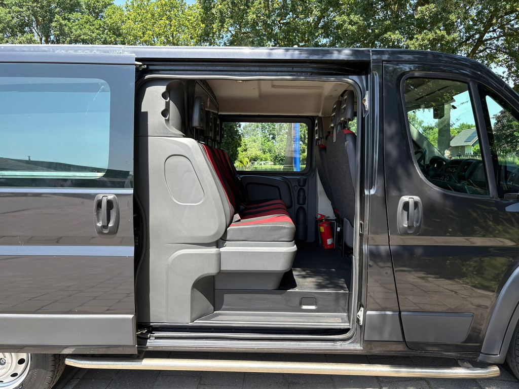 Fiat Ducato 35H 3.0|CNG|7P|DUBBELCABINE|airco|achteruitrijcamera|navi|trekhaak|bluetooth|NAP 9