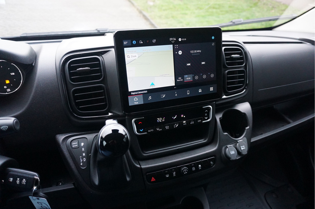 Fiat Ducato Maxi 35 2.2 180PK L3H2 EAT8 AUT BPM VRIJ!! Clima, 10 Navi, Camera, 270° Deuren!! NR. 161 12