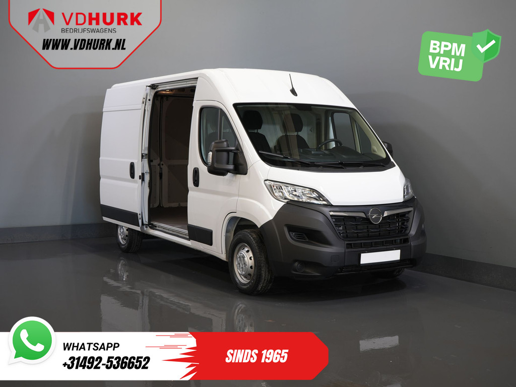 Fiat Ducato (Opel Movano) 2.2 140 pk L2H2 Betimmering/ Carplay/ 270Gr.Deuren/ Climate/ Camera/ Cruise/ Navi/ PDC/ Cruise 9