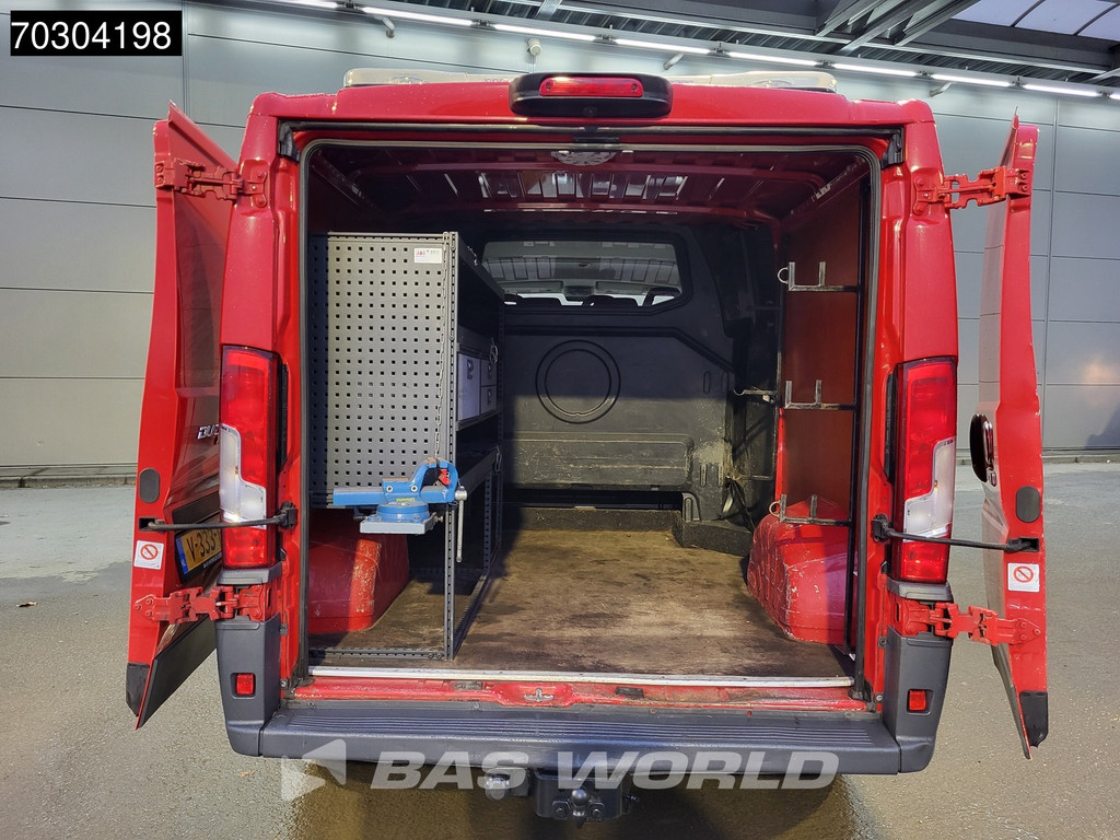Fiat Ducato 130pk Dubbel Cabine L2H1 Trekhaak Airco Camera Werkplaatsinrichting APK 09-2026 Euro6 DC Doka Mixto L2 Airco Trekhaak Cruise control 7