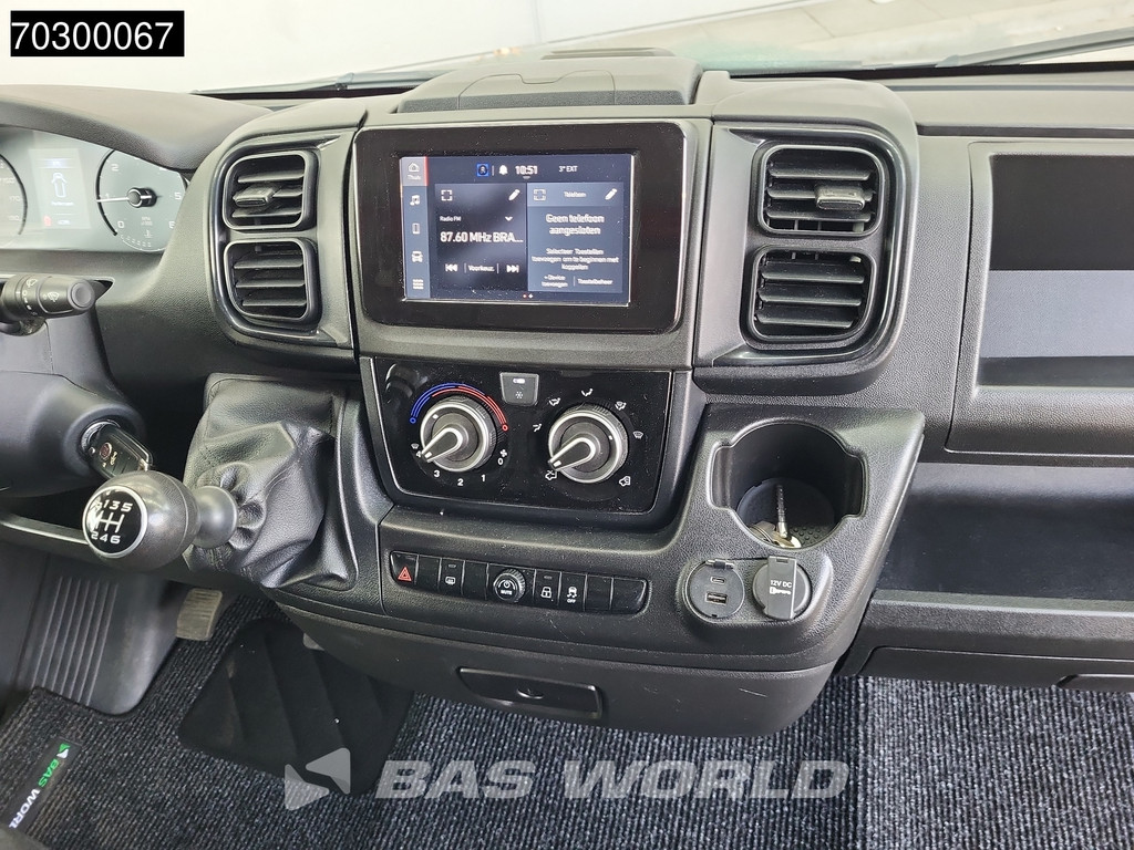 Fiat Ducato 140pk Laadklep Zijdeur Bakwagen Airco Cruise DHollandia Euro6 Meubelbak Koffer Airco Cruise control 13