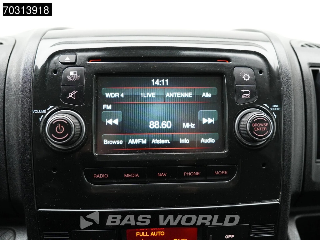 Fiat Ducato 150pk Bakwagen Achterdeuren Euro6 Navi Airco Cruise Meubelbak Koffer Airco Cruise control 14