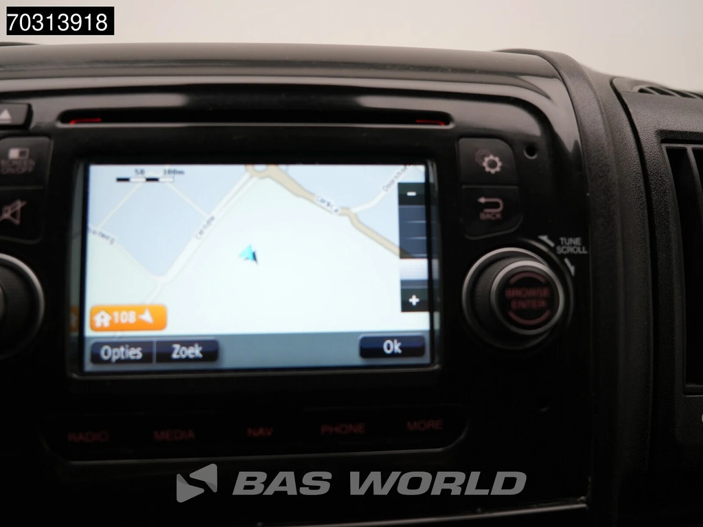 Fiat Ducato 150pk Bakwagen Achterdeuren Euro6 Navi Airco Cruise Meubelbak Koffer Airco Cruise control 15