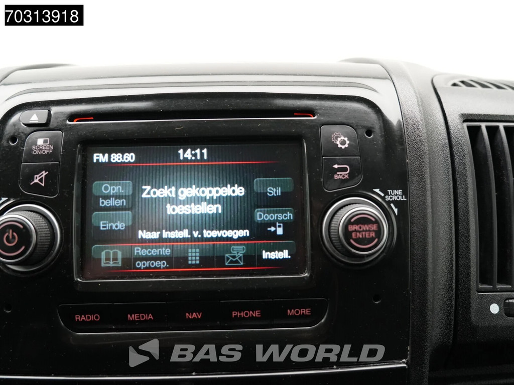 Fiat Ducato 150pk Bakwagen Achterdeuren Euro6 Navi Airco Cruise Meubelbak Koffer Airco Cruise control 16
