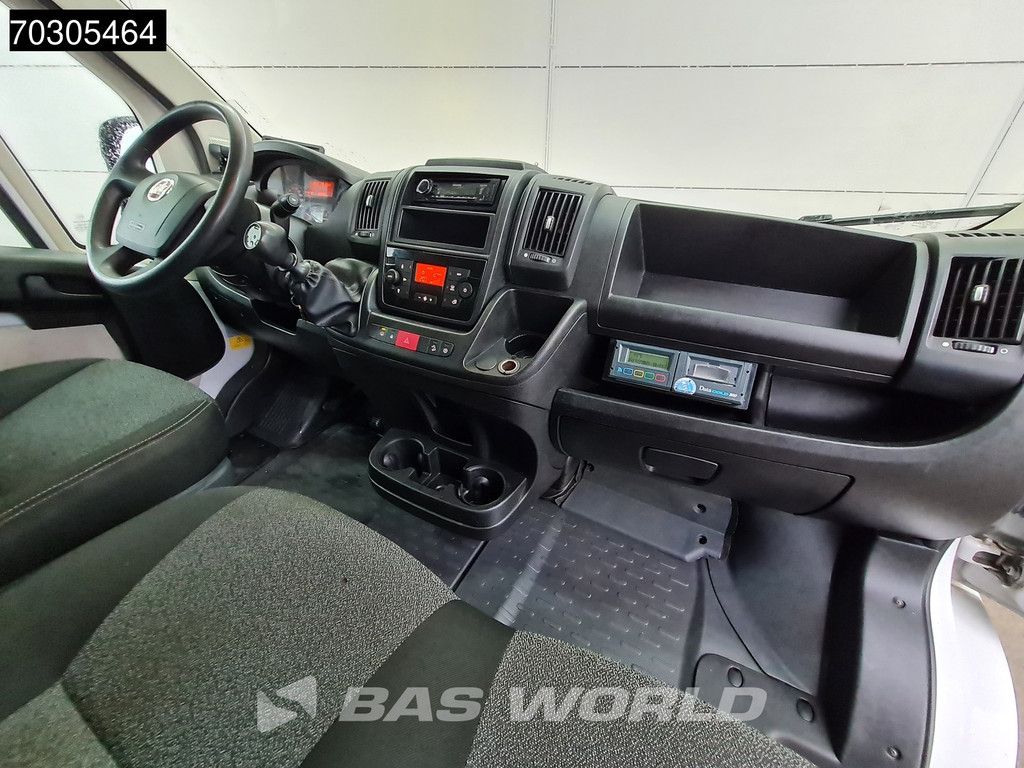 Fiat Ducato 150pk Koelwagen Zijdeur Carrier Xarios 350 230v-stekker Achterdeuren Airco Euro6 Bakwagen Gekoeld Kühl Kühler Kühlwagen Kühlkoffer Airco 10