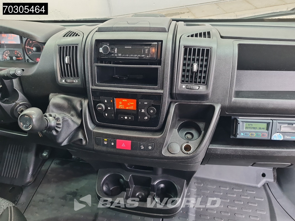 Fiat Ducato 150pk Koelwagen Zijdeur Carrier Xarios 350 230v-stekker Achterdeuren Airco Euro6 Bakwagen Gekoeld Kühl Kühler Kühlwagen Kühlkoffer Airco 14