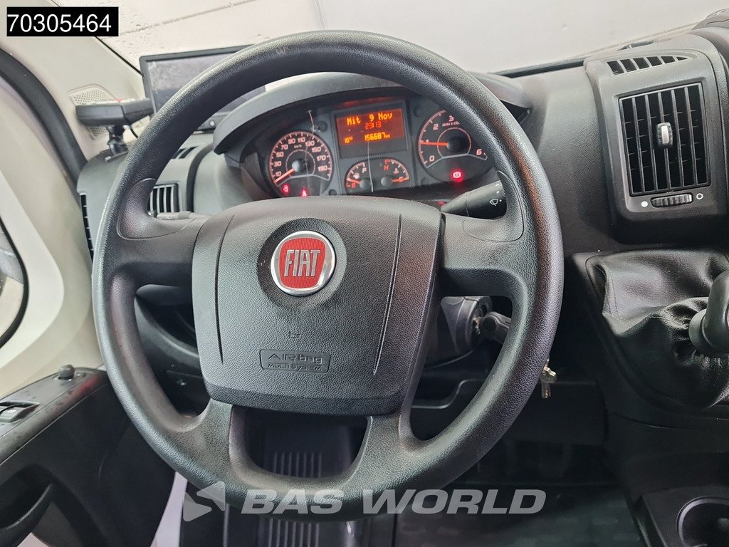 Fiat Ducato 150pk Koelwagen Zijdeur Carrier Xarios 350 230v-stekker Achterdeuren Airco Euro6 Bakwagen Gekoeld Kühl Kühler Kühlwagen Kühlkoffer Airco 18