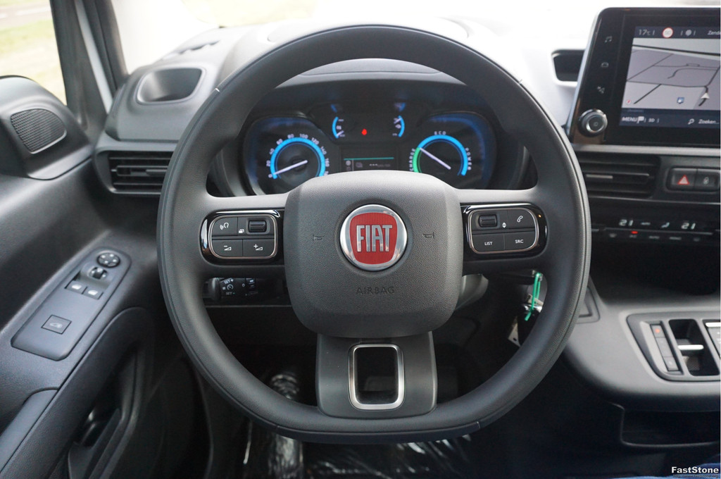 Fiat E-Doblò L2 50 kWh Plus BPM VRIJ Climate, Navi, Camera, Betimmering, 2x Schuifdeur!! NR. J140* 10