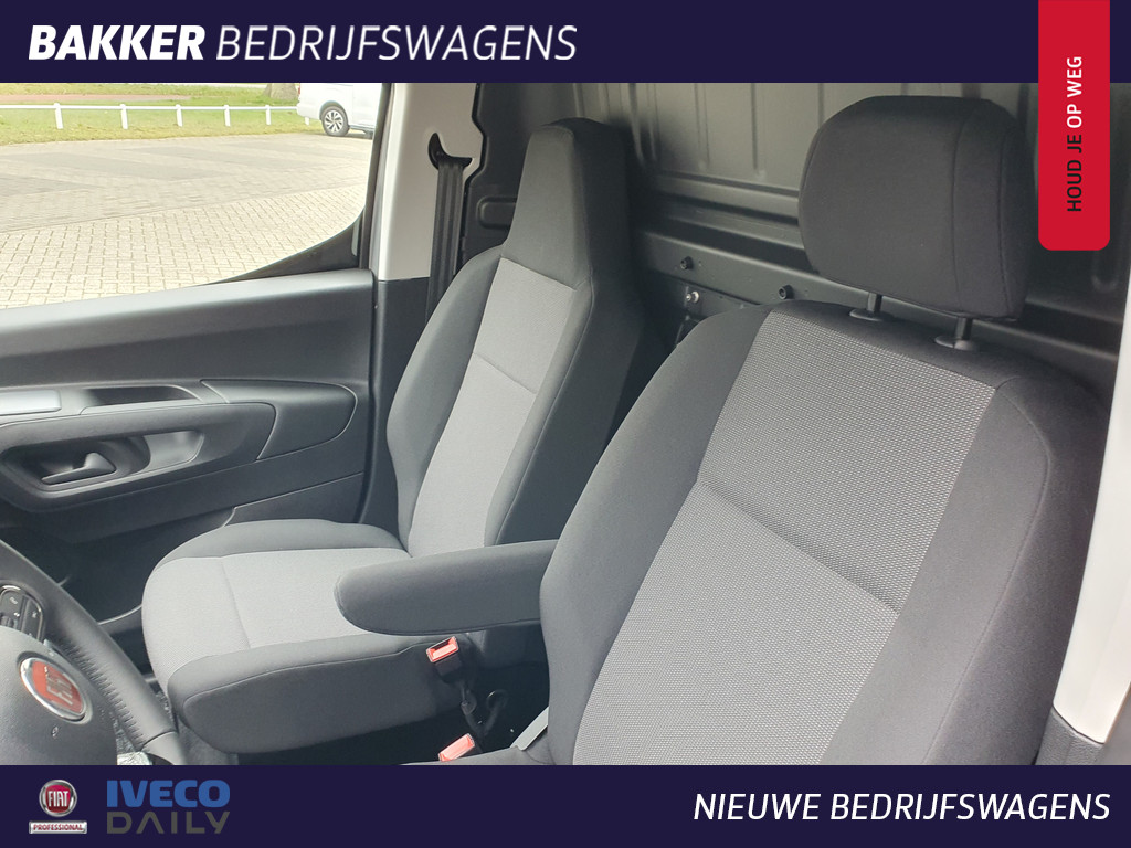 Fiat E-Doblo 136 L1 50 kWh 100% Elektrisch | Airco | Camera | Parkeersensoren (2/2 grijs) 11