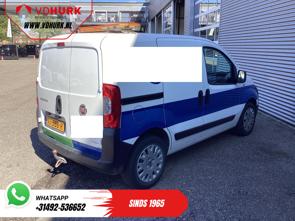 Fiat Fiorino 1.3 MJ 75 pk EXPORT APK 09-2026/ Airco/ Trekhaak/ Lichtbalk/ PDC 9