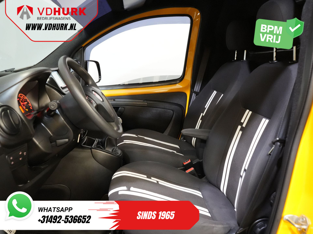 Fiat Fiorino 1.3 MJ 95 pk BPM VRIJ UNIEK! NL Auto/ APK 05-2026/ Carplay/ Gestof. Laadruimte/ Trekhaak/ Airco 12