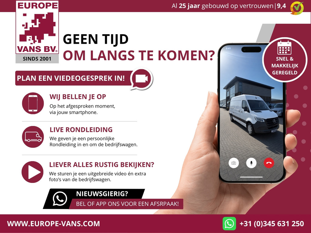 Fiat Scudo 2.0 Diesel 145pk Automaat L3 Airco/Navi/Camera 09-2024 11