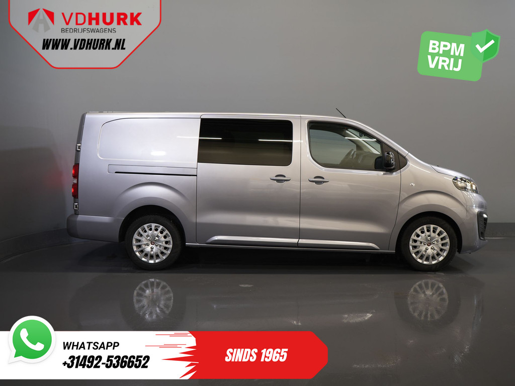 Fiat Scudo 2.0 MJ 145 pk DC Dubbel Cabine 6 Pers./ Camera/ Cruise/ PDC/ DAB/ Airco 11