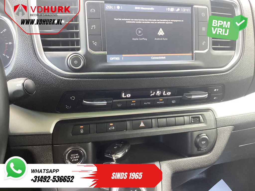 Fiat Scudo 2.0 MJ 145 pk L3 BPM VRIJ! Adapt.Cruise/ Climate/ Keyless/ Carplay/ Camera/ PDC 11