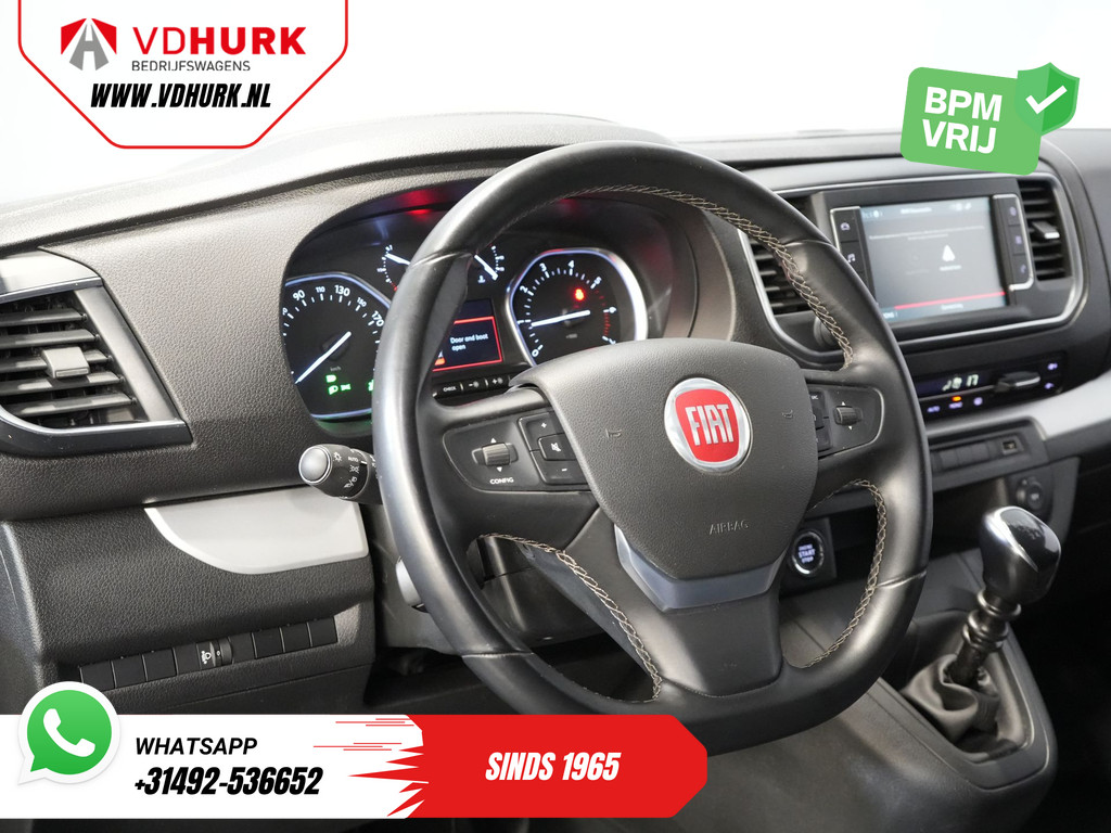 Fiat Scudo 2.0 MJ 145 pk L3 BPM VRIJ! Adapt.Cruise/ Climate/ Keyless/ Carplay/ Camera/ PDC 14