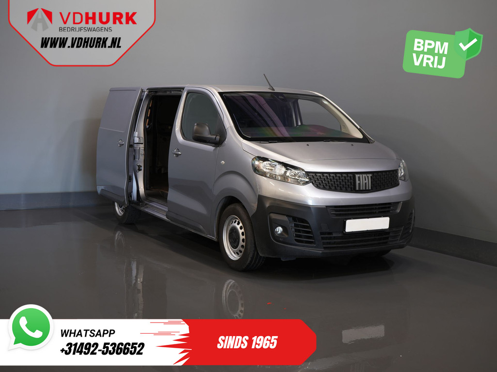 Fiat Scudo 2.0 MJ 145 pk L3 BPM VRIJ! Adapt.Cruise/ Climate/ Keyless/ Carplay/ Camera/ PDC 9