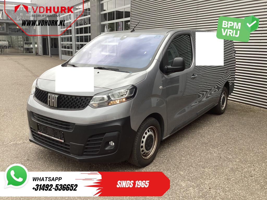 Fiat Scudo 2.0 MJ 145 pk L3 BPM VRIJ! Adapt.Cruise/ Climate/ Keyless/ Carplay/ Camera/ PDC 9