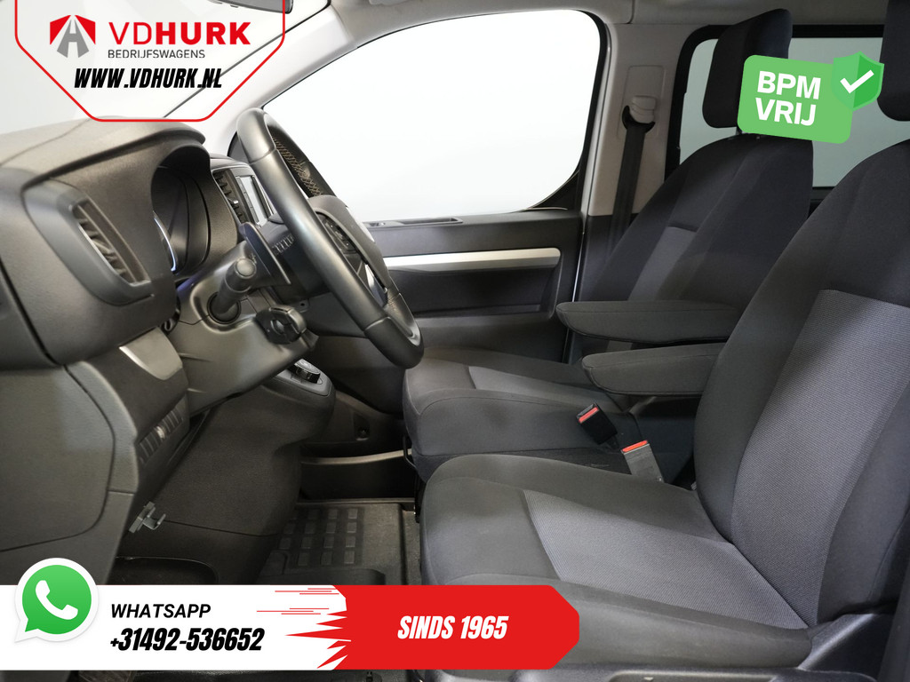 Fiat Scudo 2.0 MJ 180 pk Aut. DC Dubbel Cabine BPM VRIJ! Adapt.Cruise/ Xenon/ Climate/ Keyless/ Carplay/ NL Auto/ PDC 12