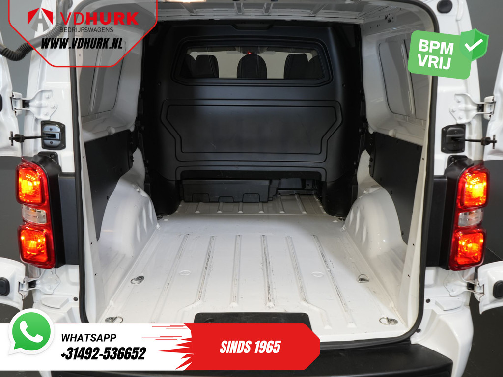 Fiat Scudo 2.0 MJ 180 pk Aut. DC Dubbel Cabine BPM VRIJ! Adapt.Cruise/ Xenon/ Climate/ Keyless/ Carplay/ NL Auto/ PDC 15