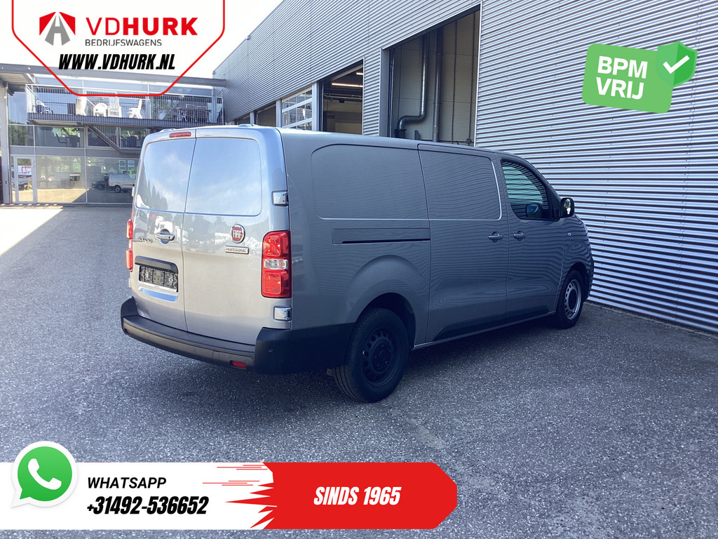 Fiat Scudo Fiat Scudo 2.0 MJ 145 pk L3 BPM VRIJ! Adapt.Cruise/ Climate/ Keyless/ Carplay/ Camera/ PDC 10