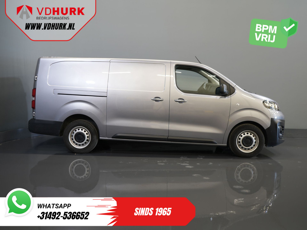 Fiat Scudo Fiat Scudo 2.0 MJ 145 pk L3 BPM VRIJ! Adapt.Cruise/ Climate/ Keyless/ Carplay/ Camera/ PDC 11