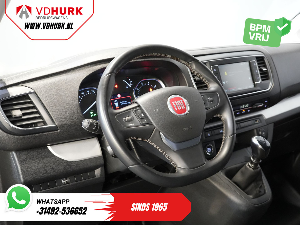 Fiat Scudo Fiat Scudo 2.0 MJ 145 pk L3 BPM VRIJ! Adapt.Cruise/ Climate/ Keyless/ Carplay/ Camera/ PDC 14