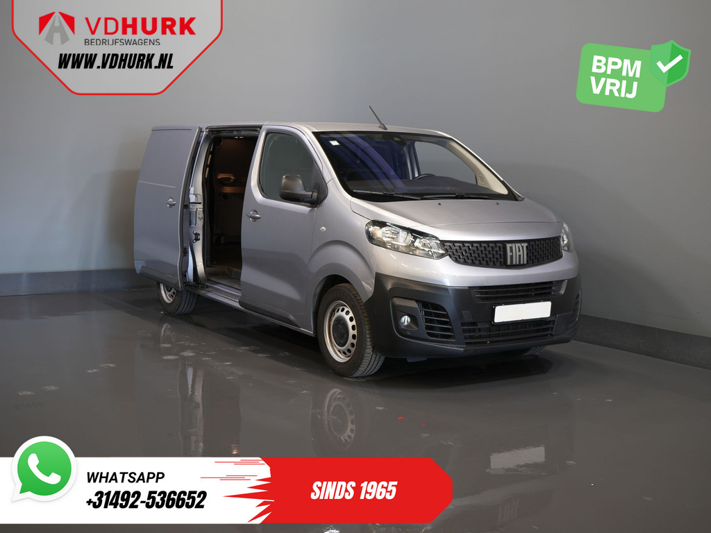 Fiat Scudo Fiat Scudo 2.0 MJ 145 pk L3 BPM VRIJ! Adapt.Cruise/ Climate/ Keyless/ Carplay/ Camera/ PDC 9