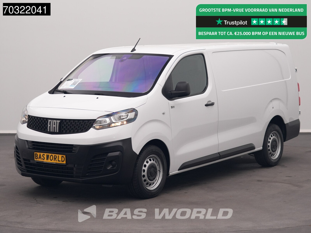 Fiat Scudo 102PK L2H1 Klima Tempomat Parkensensoren Euro6 L2 Airco Cruise control