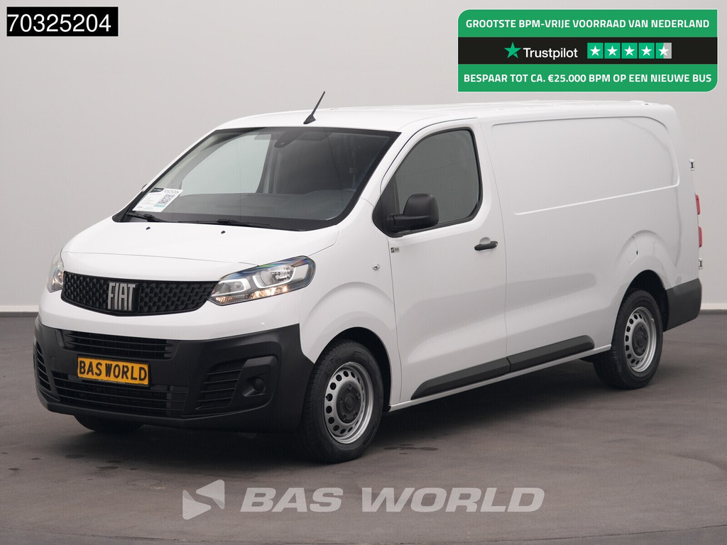 Fiat Scudo 102PK L3H1 Airco Cruise Parkeersensoren Euro6 L3 Airco Cruise control