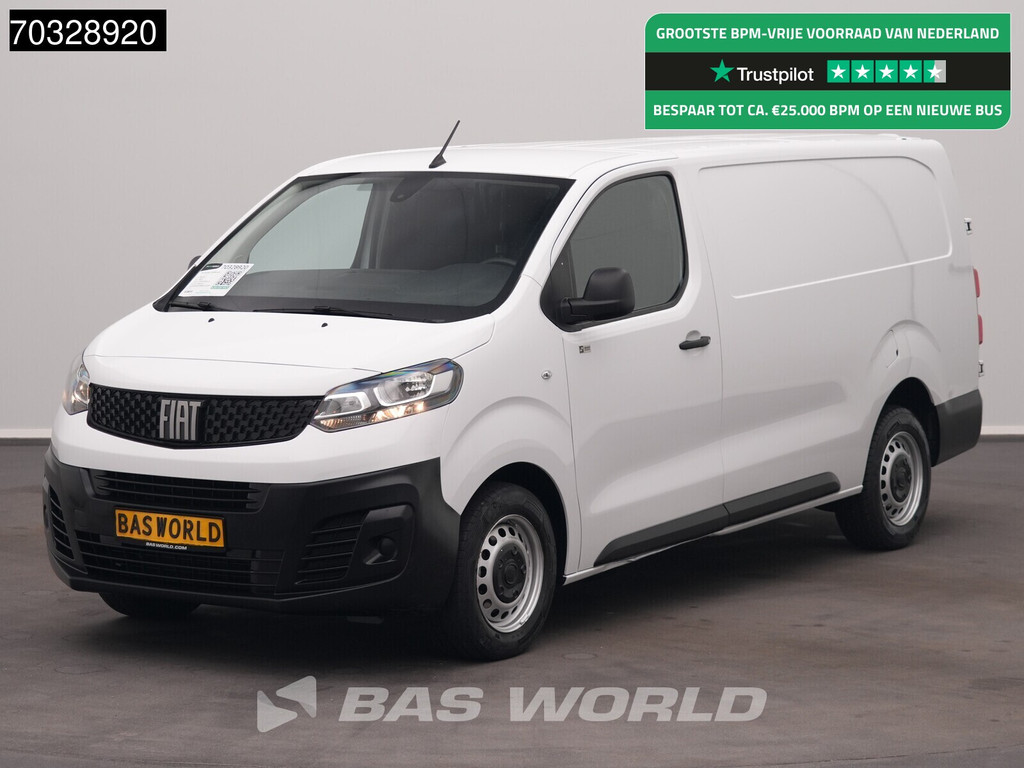 Fiat Scudo 128PK L3H1 Klima Tempomat Parkensensoren Euro6 L3 Airco Cruise control