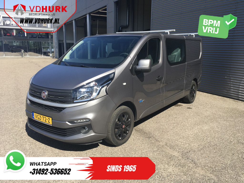 Fiat Talento 2.0 MJ 145pk L2 DC Dubbel Cabine BPM VRIJ! NL Auto/ Navi/ Camera/ Cruise/ LMV/ Trekhaak 8