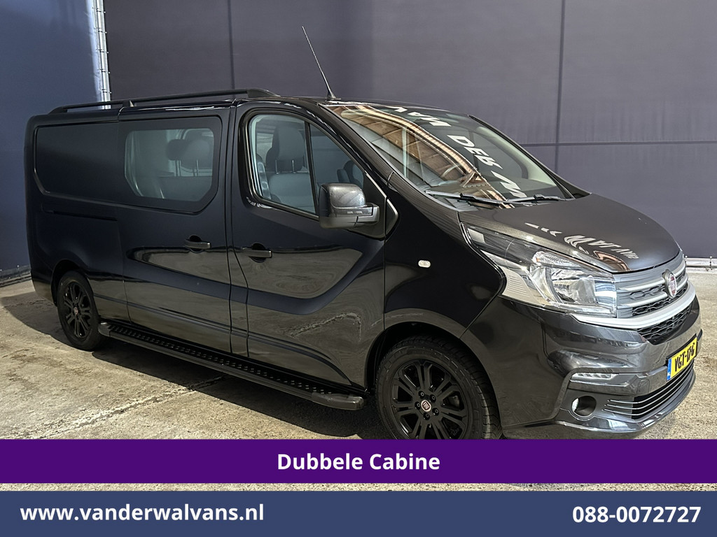 Fiat Talento 2.0 MultiJet 146pk L2H1 Dubbele Cabine Euro6 Airco | 5-Zits | Camera | Navigatie | LM velgen Cruisecontrol, Trekhaak, Parkeersensoren, Sidebars, Dakdragers 10
