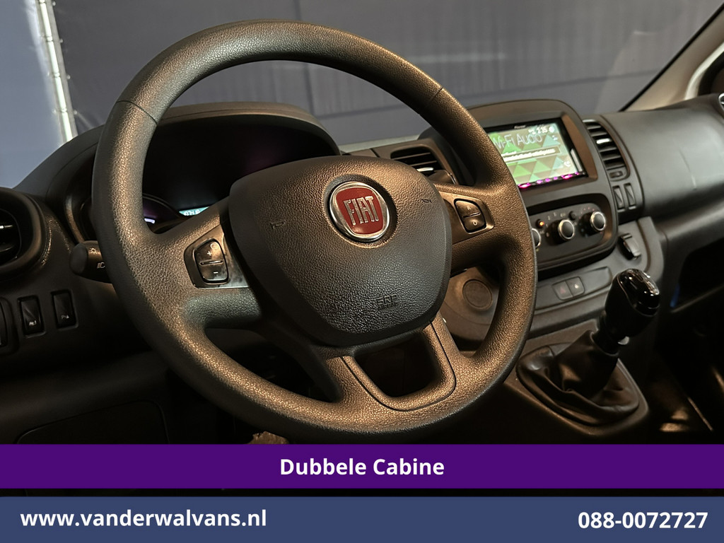 Fiat Talento 2.0 MultiJet 146pk L2H1 Dubbele Cabine Euro6 Airco | 5-Zits | Camera | Navigatie | LM velgen Cruisecontrol, Trekhaak, Parkeersensoren, Sidebars, Dakdragers 15