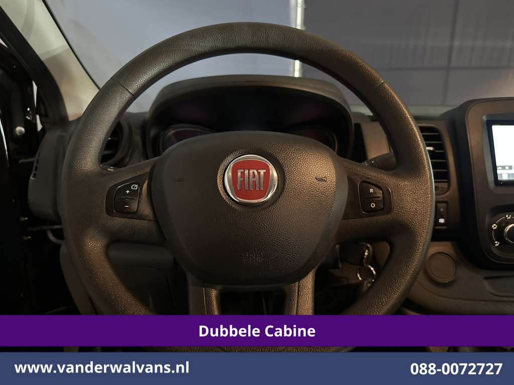 Fiat Talento 2.0 MultiJet 146pk L2H1 Dubbele Cabine Euro6 Airco | 5-Zits | Camera | Navigatie | LM velgen Cruisecontrol, Trekhaak, Parkeersensoren, Sidebars, Dakdragers 16
