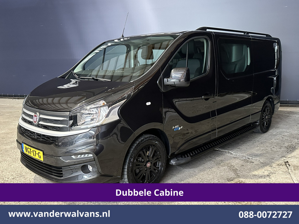 Fiat Talento 2.0 MultiJet 146pk L2H1 Dubbele Cabine Euro6 Airco | 5-Zits | Camera | Navigatie | LM velgen Cruisecontrol, Trekhaak, Parkeersensoren, Sidebars, Dakdragers 9