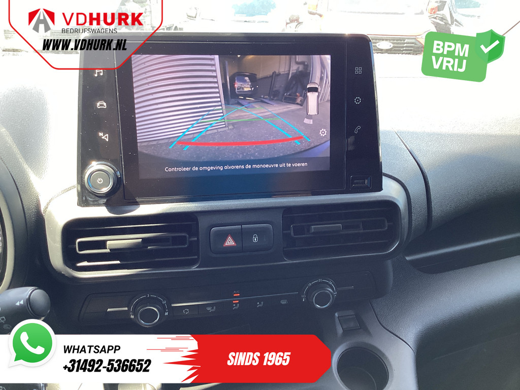 Fiat e-Doblò L2 50 kWh 285 WLTP Carplay/ Snellader/ Camera/ Cruise/ 3 Pers./ Airco/ DAB 12