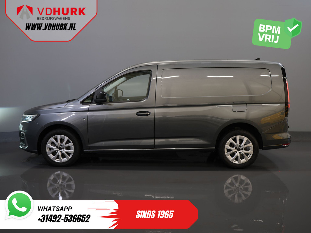 Ford Caddy Cargo Maxi (Connect) 2.0 125 pk DSG Aut. L2 Limited BPM VRIJ! Adapt.Cruise/ LED/ Virtual Cockpit/ Stoelverw./ Carplay/ Stuurverw./ Navi/ Camera/ PDC/ Climate/ Alarm/ Garantie 08-2026 10