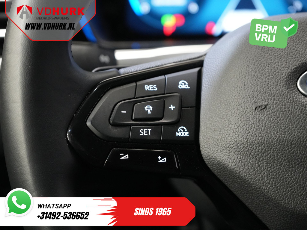 Ford Caddy Cargo Maxi (Connect) 2.0 125 pk DSG Aut. L2 Limited BPM VRIJ! Adapt.Cruise/ LED/ Virtual Cockpit/ Stoelverw./ Carplay/ Stuurverw./ Navi/ Camera/ PDC/ Climate/ Alarm/ Garantie 08-2026 18