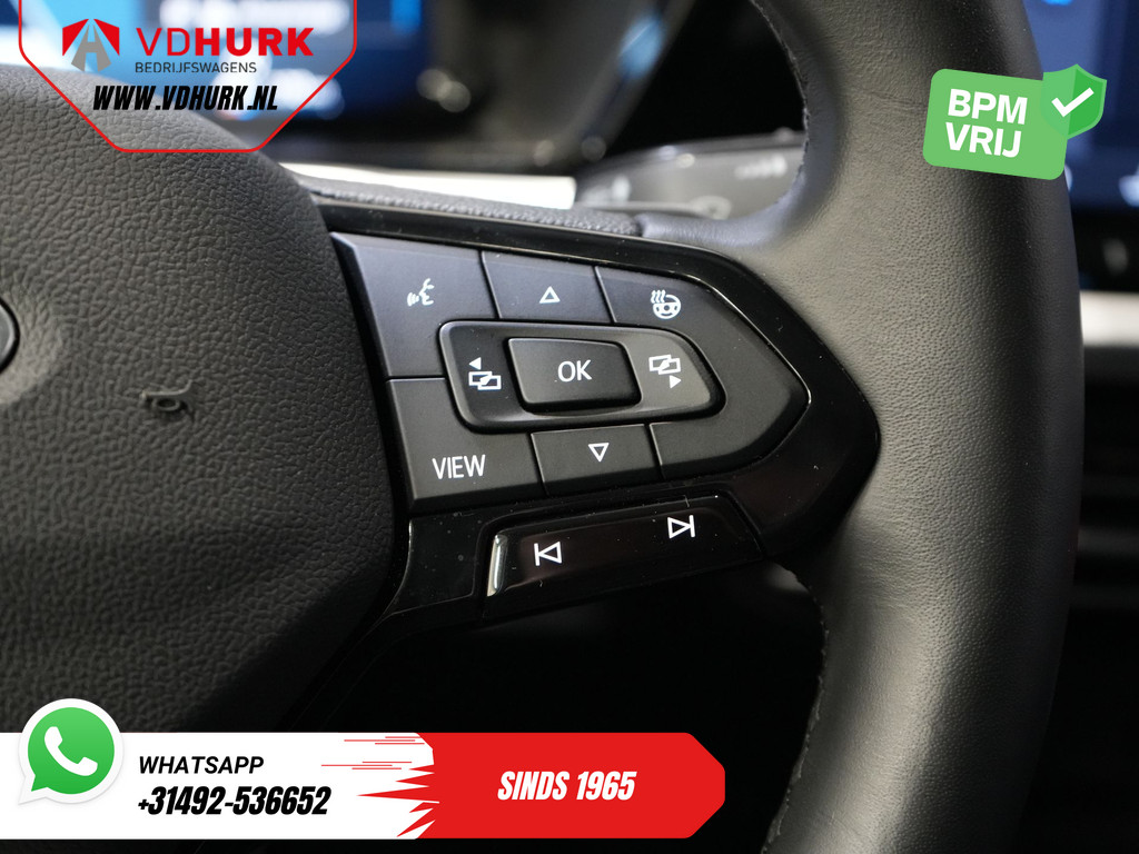 Ford Caddy Cargo Maxi (Connect) 2.0 125 pk DSG Aut. L2 Limited BPM VRIJ! Adapt.Cruise/ LED/ Virtual Cockpit/ Stoelverw./ Carplay/ Stuurverw./ Navi/ Camera/ PDC/ Climate/ Alarm/ Garantie 08-2026 19