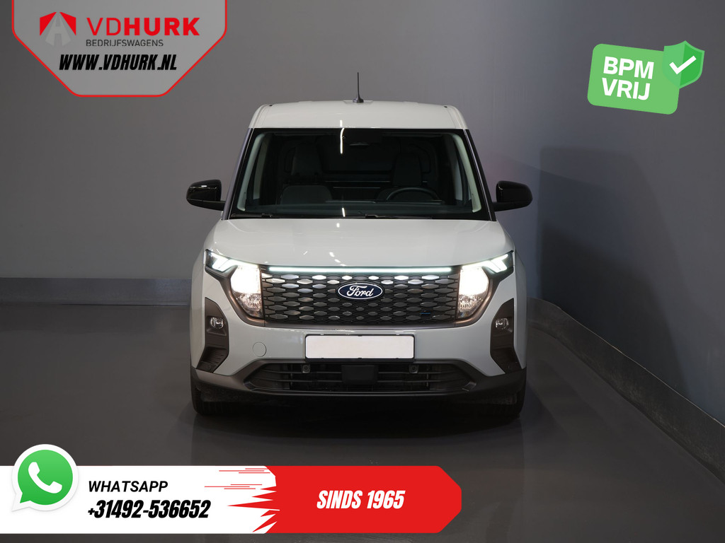 Ford Courier E-Transit Limited 44 kWh 292 km WLTP Garantie/ Snellader/ Adapt.Cruise/ Stoelverw./ Stuurverw./ Carplay/ Camera/ Climate/ PDC/ LMV 7