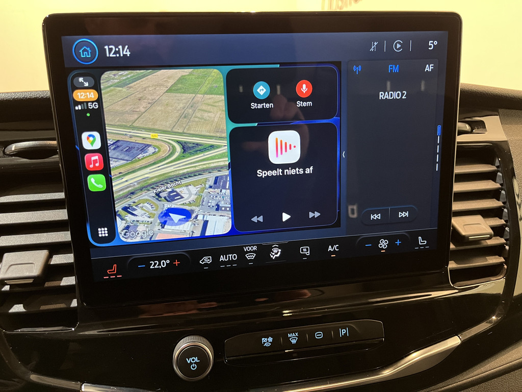 Ford E-Transit 350 L2H2 Trend 68 kWh / 100% Elektrisch !! / Airco / Cruise Control / CarPlay / Camera / Navigatie / 3-Zits / 6.600 KM !! 9