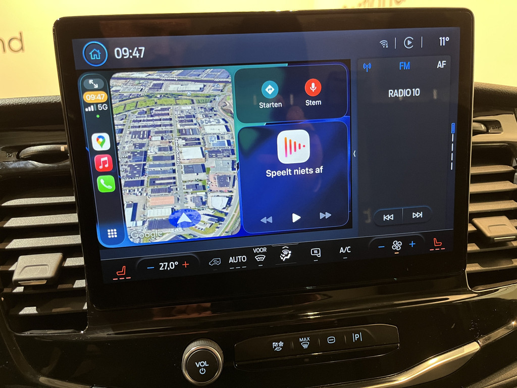 Ford E-Transit 350 L2H2 Trend 89 kWh / 100% Elektrisch !! / Airco / Cruise Control / CarPlay / Camera / Navigatie / 3-Zits / 11.000 KM !! 9