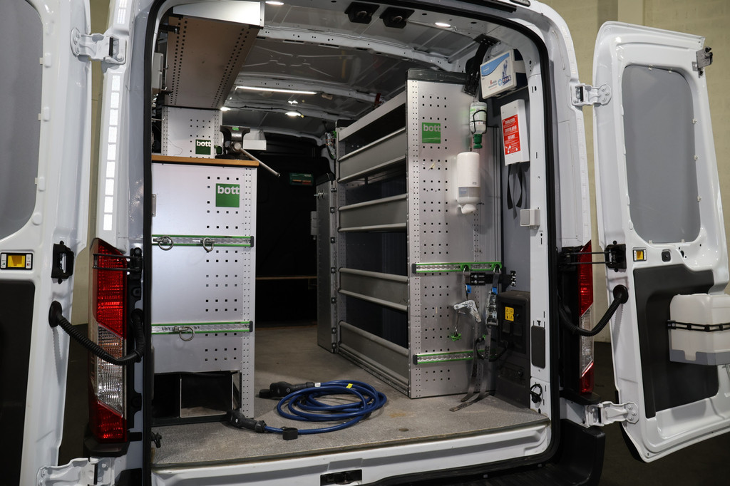 Ford E-Transit 350 L3 H2 Trend 68 kWh Bott Vario Inrichting 13