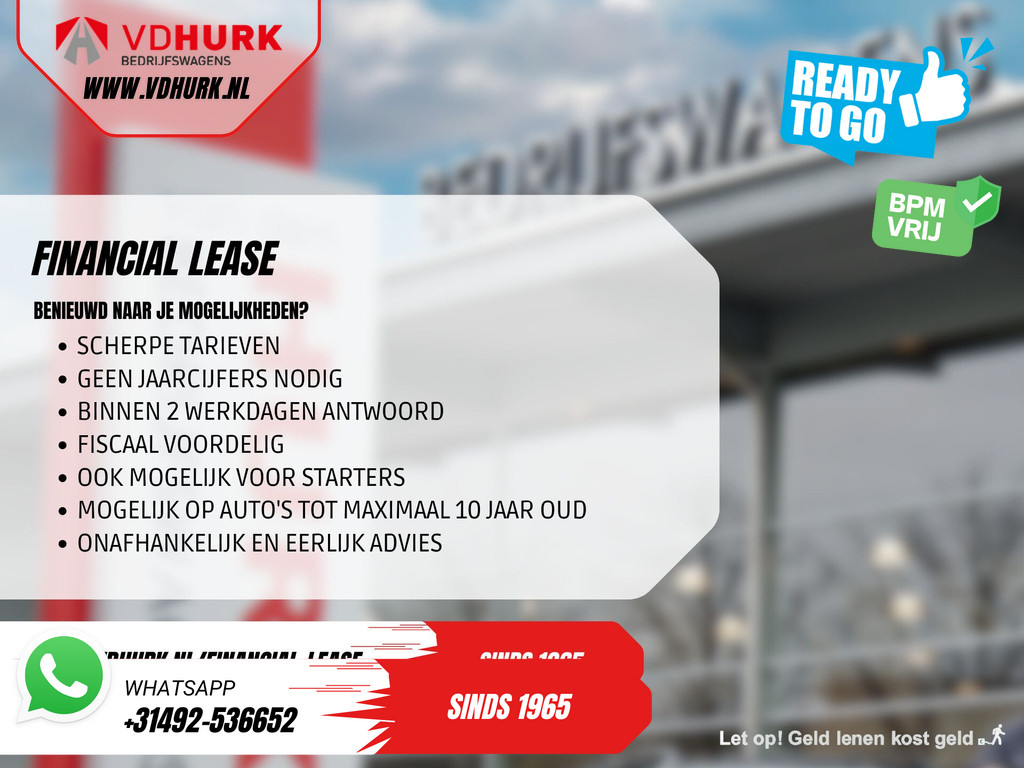 Ford E-Transit Courier 44 kWh 293km WLTP/ Snellader/ Stoelverw./ Stuurverw./ Carplay/ Camera/ PDC/ Climate 13