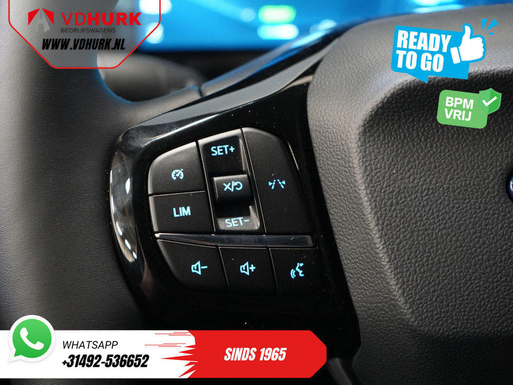 Ford E-Transit Courier 44 kWh 293km WLTP/ Snellader/ Stoelverw./ Stuurverw./ Carplay/ Camera/ PDC/ Climate 18