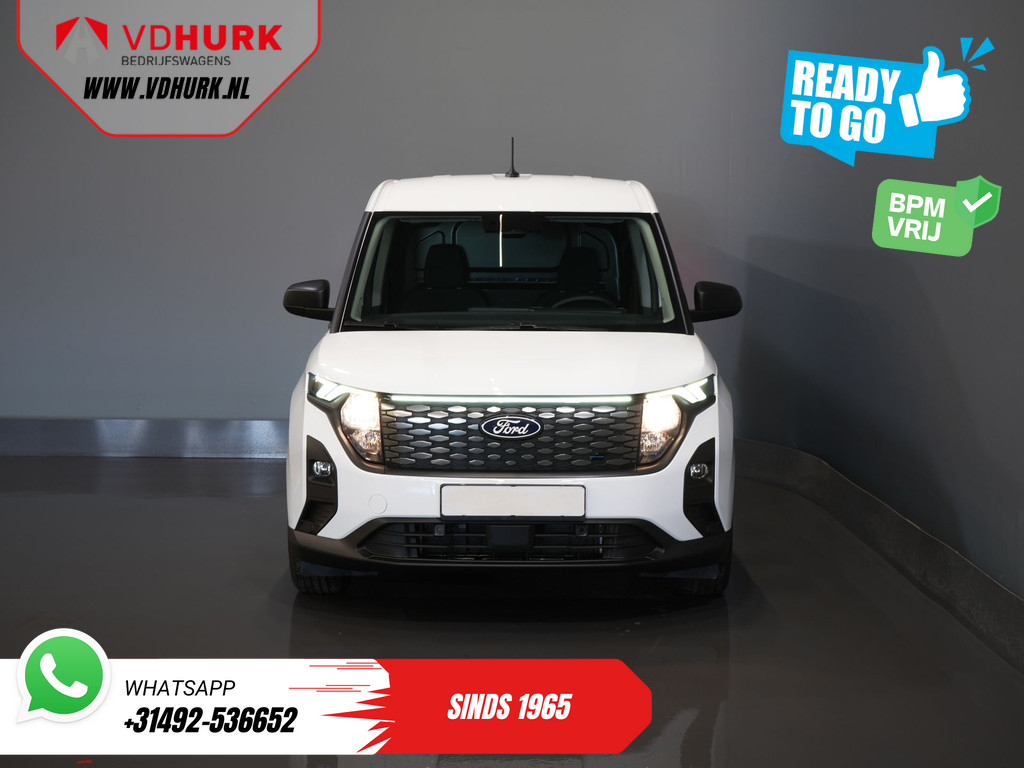 Ford E-Transit Courier 44 kWh 293km WLTP/ Snellader/ Stoelverw./ Stuurverw./ Carplay/ Camera/ PDC/ Climate 7
