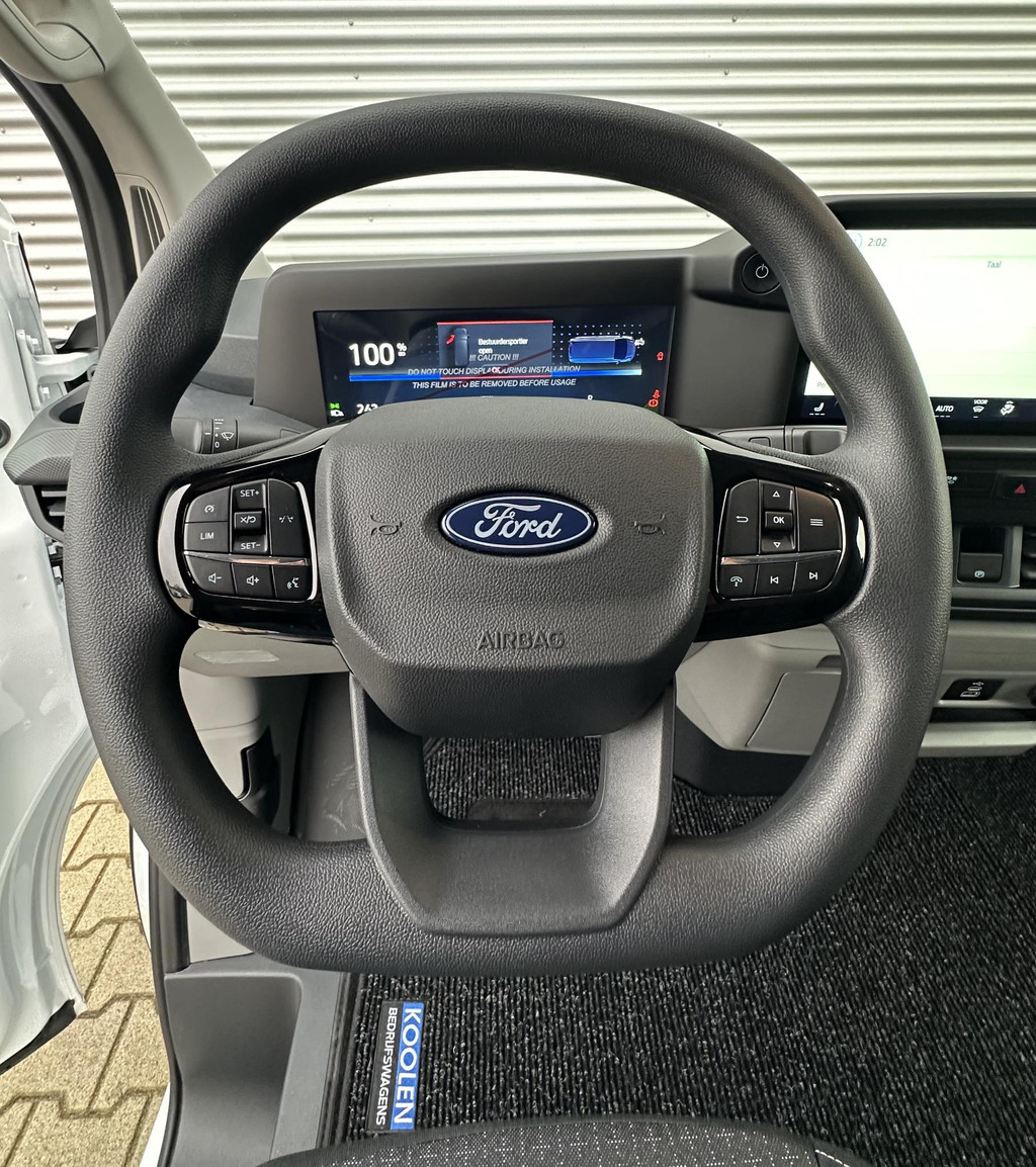 Ford E-Transit Cust. 320 L1H1 Trend 65 kWh Nieuw! Laadruimte pakket|Stoelverw|3zits 12