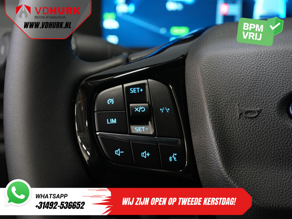 Ford E-Transit Cust. 340 L2 Trend 65 kWh 330 km WLTP LED/ Snellader/ 2.3t Trekverm./ Stuurverw./ Stoelverw./ Carplay/ Climate/ Camera/ PDC/ Cruise 19